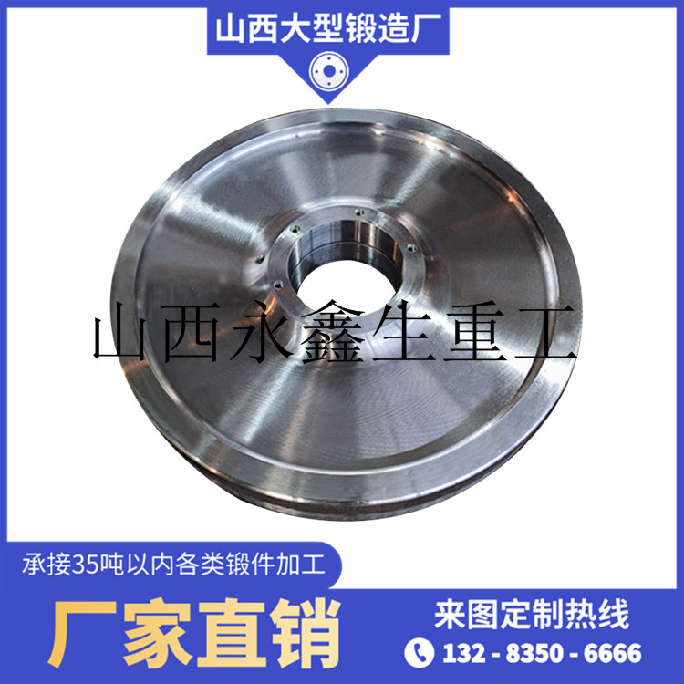 橋式雙跨線螺旋卸車機車輪鍛件