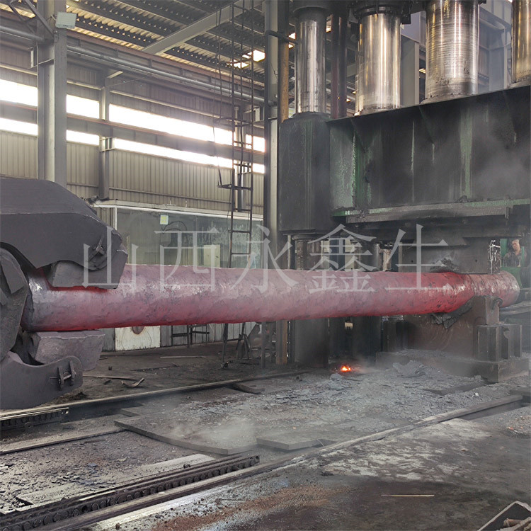 大型船用彎舵桿鍛件熱處理工藝