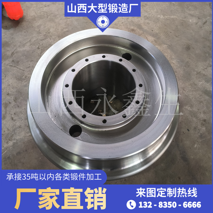 鍛造鐵水包運輸車從動輪