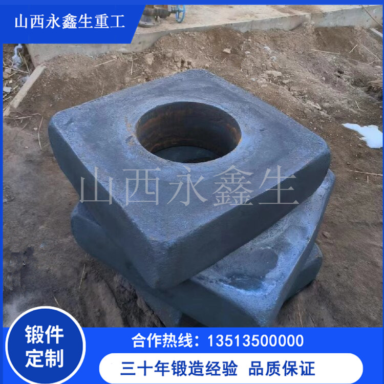 配套子模座的電動螺旋壓力機用模座鍛件