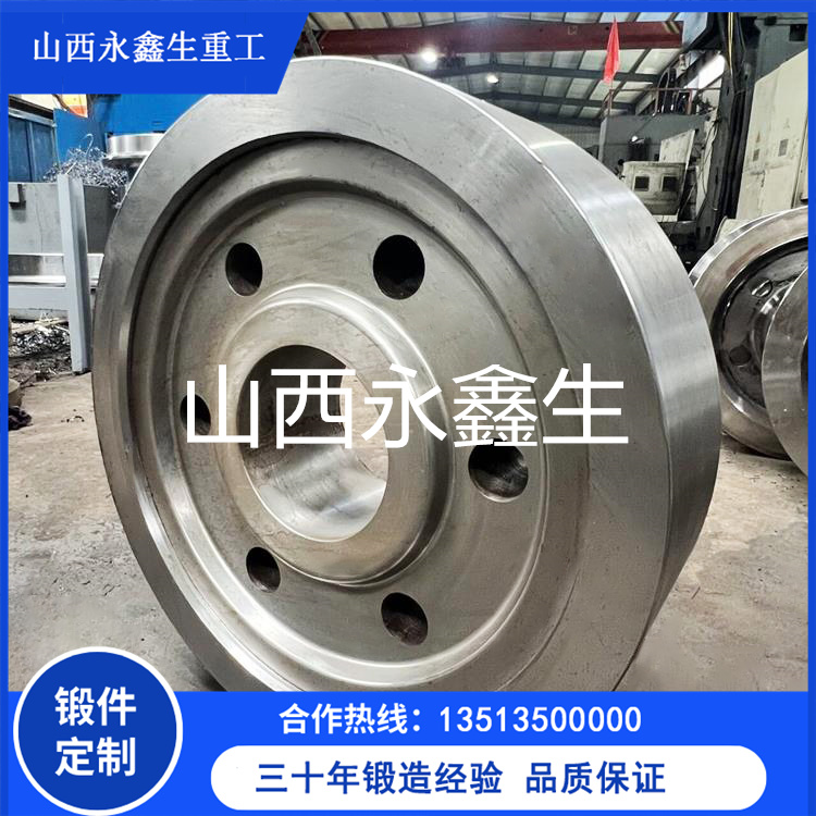 鍛造斜船架走輪鍛件