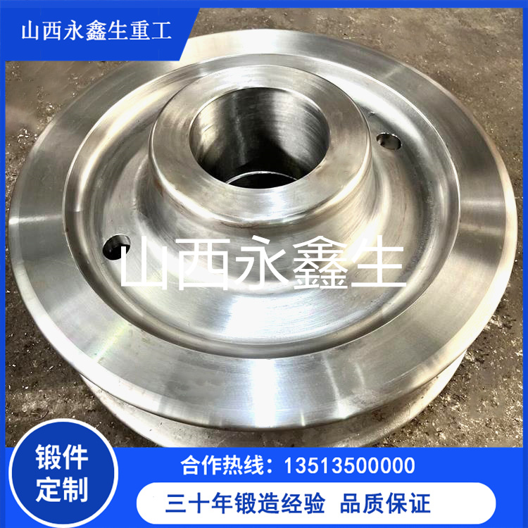 鍛造斜船架走輪鍛件